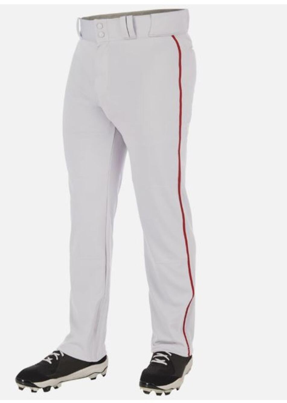 CHAMPRO Youth Grey Open Bottom Softball Pants--Sz XL-New w/Tags!